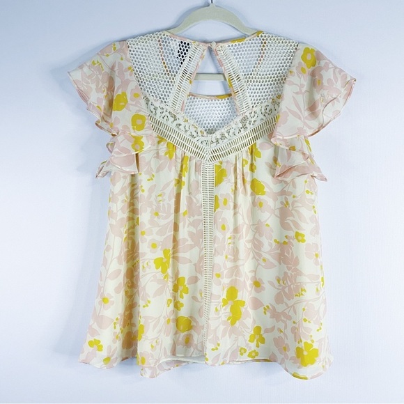 Anthropologie - Floral Blouse - Picture 4 of 4